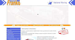 Desktop Screenshot of franko-moving.com